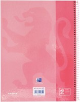 Notitieboek Oxford Classic Europeanbook A4+ 4-gaats lijn 160 pagina's roze-2
