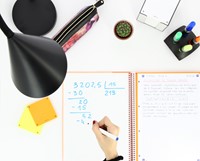 Collegeblok Oxford School A5+ lijn 17-gaats 160 pagina's 80gr pastel assorti 3 stuks-1