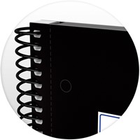 Notitieboek Oxford Classic Europeanbook A4+ 4-gaats ruit 160 pagina's zwart-2