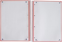 Notitieboek Oxford Touch Europeanbook A4+ 4-gaats lijn 160 pagina's pastel roze-2