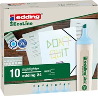 Markeerstift edding 24 EcoLine pastel blauw-1