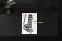 Balpen rOtring 600 parelmoer medium wit-2