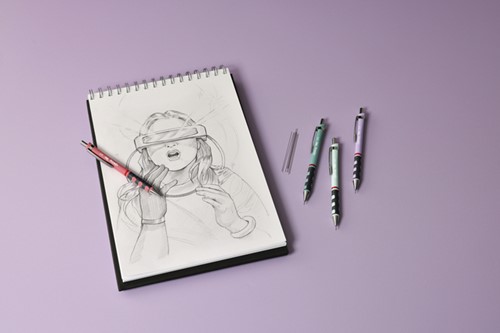 Vulpotlood rOtring Tikky 0.5mm orchidee paars-3