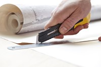 Afbreekmes Stanley SM 18mm antichoc blister à 1 stuk-1