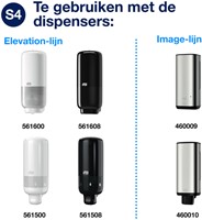 Handdesinfectie Tork S4 Premium alcoholgel ongeparfumeerd 1000 ml 424103-2