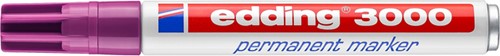 Permanent marker edding 3000, rond, 1.5-3mm, rood violet-2