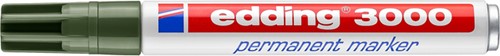 Permanent marker edding 3000, rond, 1.5-3mm, olijfgroen-2