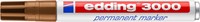 Permanent marker edding 3000, rond, 1.5-3mm, okergeel-2