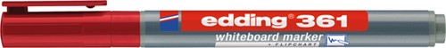 Whiteboardmarker edding 361 rond 1mm rood-3