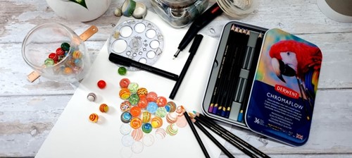 Kleurpotloden Derwent Chromaflow set à 36 kleuren-3