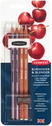 Potlodenset Derwent blender + polijst 6 stuks