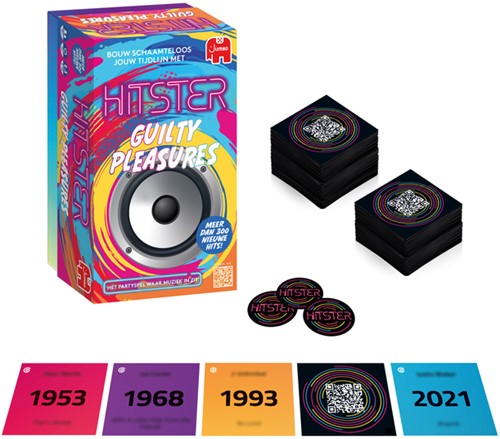 Muziekspel Hitster Guilty Pleasure 16+-3