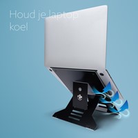 Laptopstandaard R-Go Riser Documenthouder-4