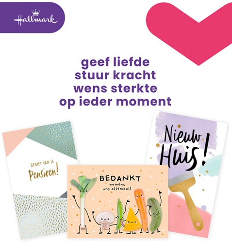 Wenskaart Hallmark Business Box diversen navulset à 12 stuks