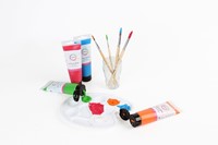 Penseel Qrea synthetisch haar nr 8 breedte 5,5mm-2