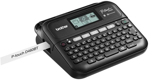 Labelprinter Brother P-touch TZe PT-D460BT desktop qwerty 18mm zwart in koffer-3