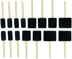 Foambrush Conda 15-delig assorti