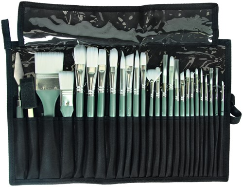 Penselenset Conda 27-delig in etui