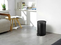 Pedaalemmer Vepa Bins 12 liter zwart-1