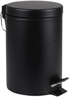 Pedaalemmer BRASQ 12 liter zwart