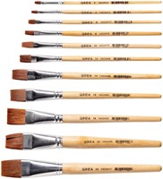 Kwast Qrea synthetisch set à 11 breedtes-2