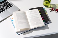 Indextabs 3M Post-it 683 11.9x43.2mm 8 kleuren assorti + 2 sets pijlvorm gratis-2