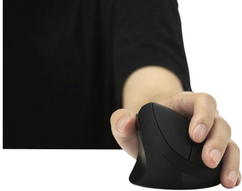 Muis Kensington pro fit ergo links draadloos zwart-1