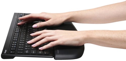 Polssteun Kensington ergosoft dunne toetsenbord zwart-1
