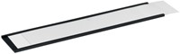 Etikethouder Durable magnetisch 200x40mm antraciet 50 stuks