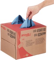 Reinigingsdoek WypAll X80 dispenserdoos 1-laags 160 vel blauw 8294-2