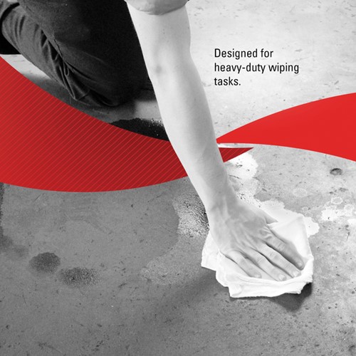 Poetspapier WypAll L20 2-laags 380 vel wit 7303-4