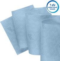 Handdoekrol Scott Essential 1-laags 350m blauw 6692-2