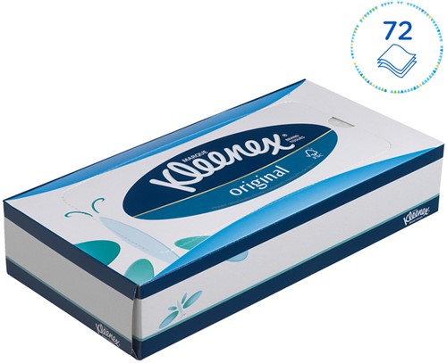 Facial tissues Kleenex 3-laags 72 vel wit 8824-3