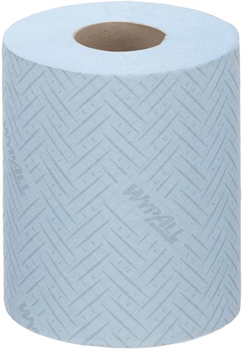 Poetspapier WypAll L10 1-laags 280 vel blauw 6220-3