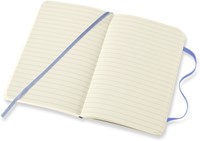 Notitieboek Moleskine pocket 90x140mm lijn soft cover hydrangea blue-3