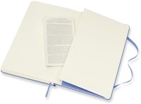 Notitieboek Moleskine large 130x210mm lijn hard cover hydrangea blue-1