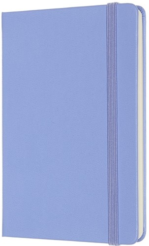 Notitieboek Moleskine pocket 90x140mm blanco hard cover hydrangea blue-2