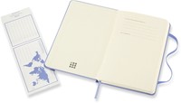 Notitieboek Moleskine pocket 90x140mm blanco hard cover hydrangea blue-2