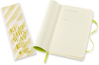 Notitieboek Moleskine pocket 90x140mm lijn soft cover lemon green-2