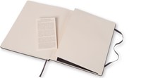 Notitieboek Moleskine XL 190x250mm ruit 5x5 hard cover zwart-1