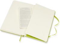 Notitieboek Moleskine large 130x210mm lijn hard cover lemon green-1