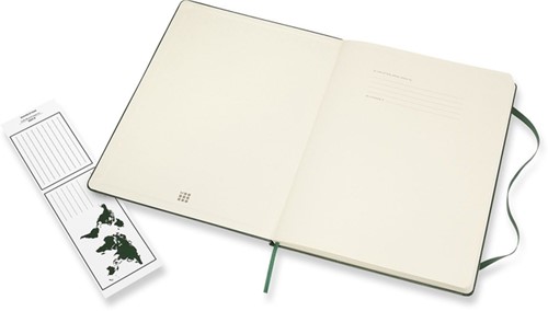 Notitieboek Moleskine XL 190x250mm lijn hard cover zwart-2