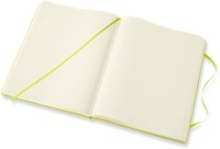 Notitieboek Moleskine XL 190x250mm blanco hard cover lemon green-3