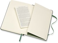 Notitieboek Moleskine pocket 90x140mm blanco hard cover myrtle green-1