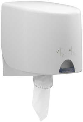 Poetspapier WypAll L10 1-laags 800 vel wit 7256-4