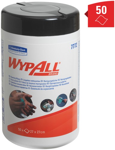 Reinigingsdoek WypAll bus 1-laags 6x50 vel groen 7772-3