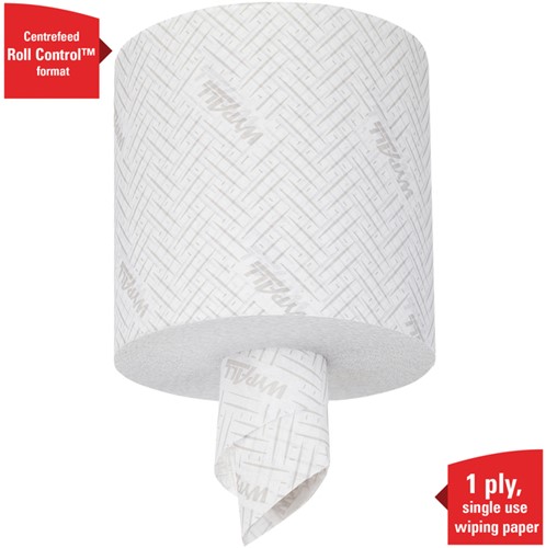 Poetspapier WypAll L10 1-laags 500 vel wit 7406-1