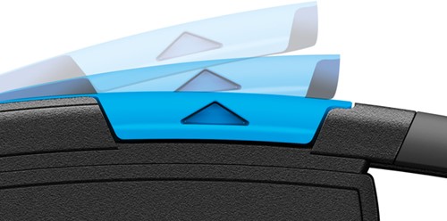 Veiligheidsmes Martor Secumax 320 rechthoekig 4mm zwart-3