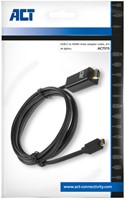 Kabel ACT USB-C naar HDMI 60Hz  2 meter-2