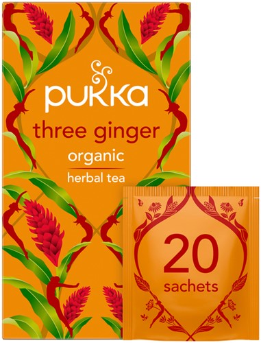 Thee Pukka ginger 20 zakjes-2